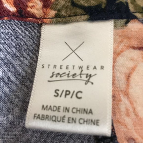 Streetwear Society SP Flower Wrap Skirt - Picture 7 of 15